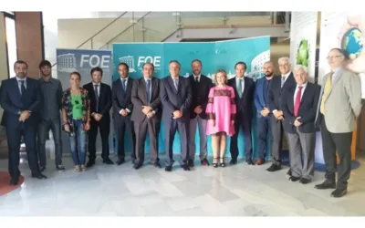 Diez empresas impulsan el Proyecto «Huelva Territorio Sostenible», promovido por la Federación Onubense de Empresarios (FOE) y el Consejo Internacional de Empresa Sostenible (CIES).