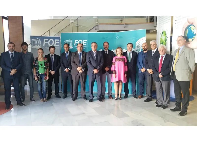 Diez empresas impulsan el Proyecto «Huelva Territorio Sostenible», promovido por la Federación Onubense de Empresarios (FOE) y el Consejo Internacional de Empresa Sostenible (CIES).