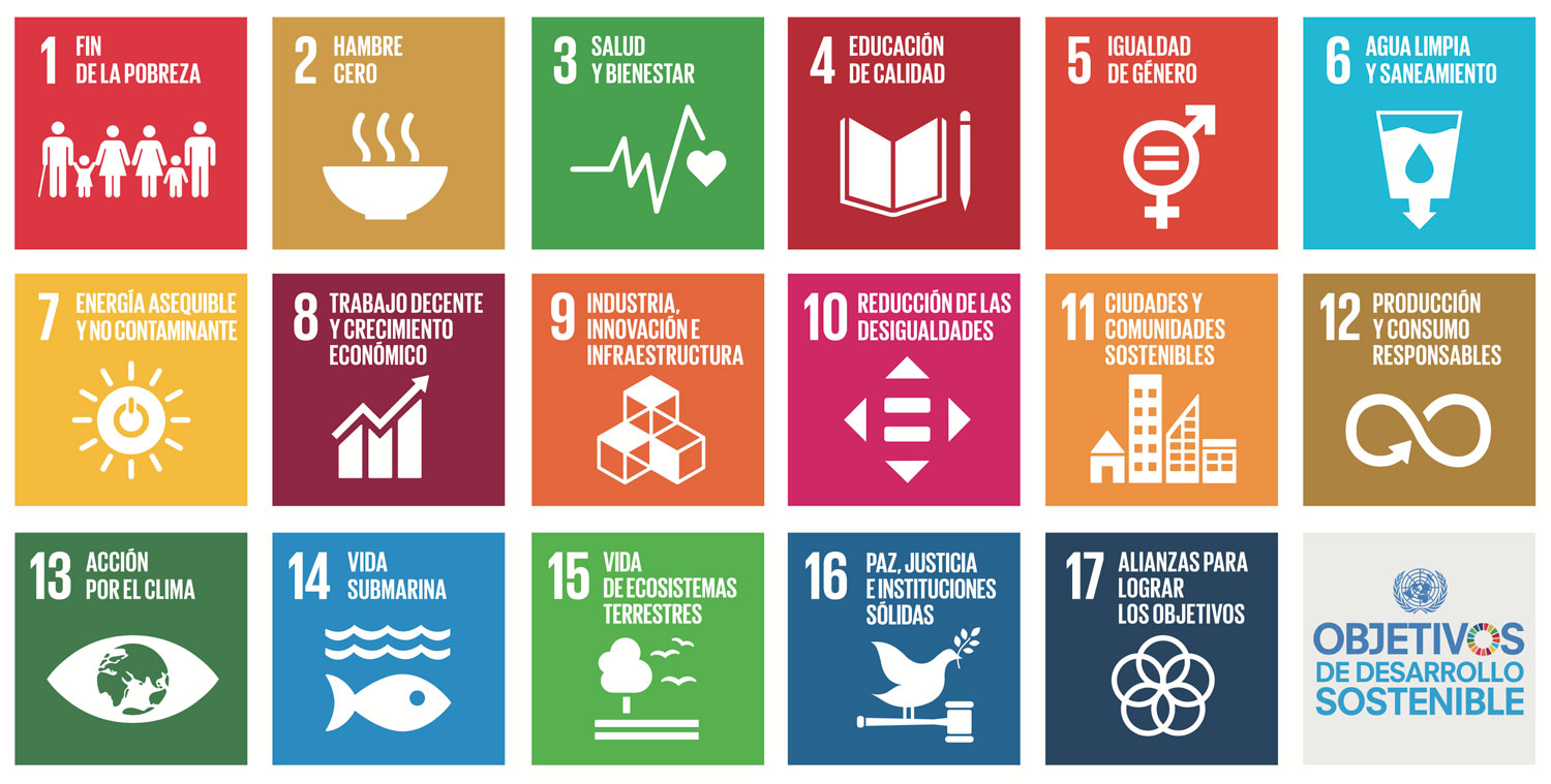 17 Objetivos de desarrollo sostenible